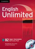 English Unlimited Upper-intermediate Self-study Pack (Workbook with DVD-ROM)